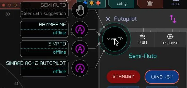 Choosing the active pilot