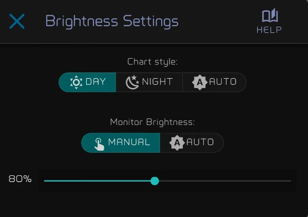 Brightness Settings