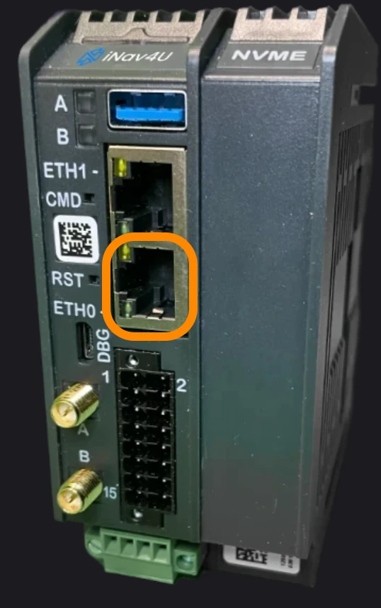 The ETH0 port