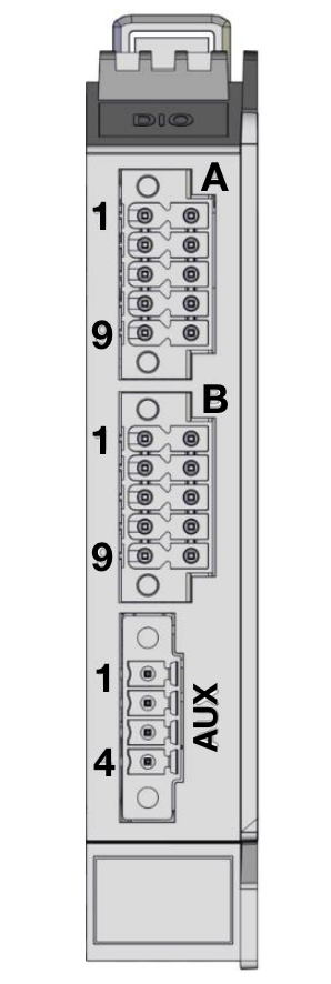 Digital I/O module connectors
