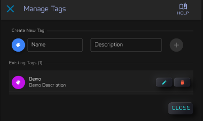 Manage Tags